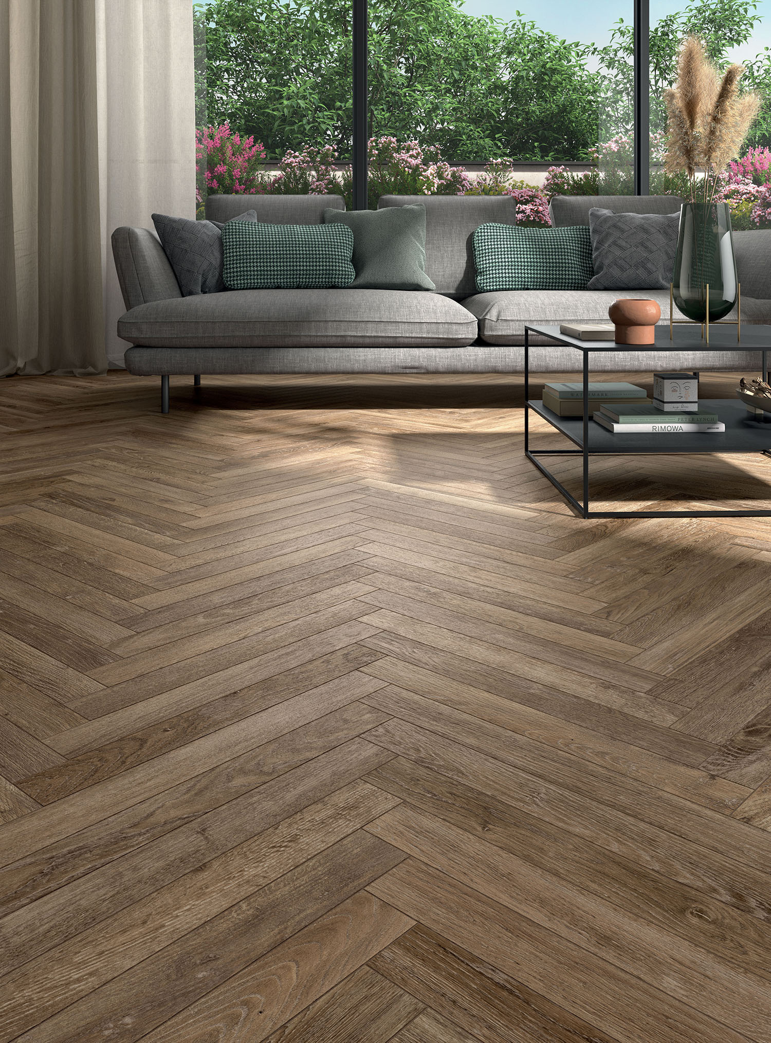 Habitat Wood Effect Porcelain Brown - Image 3