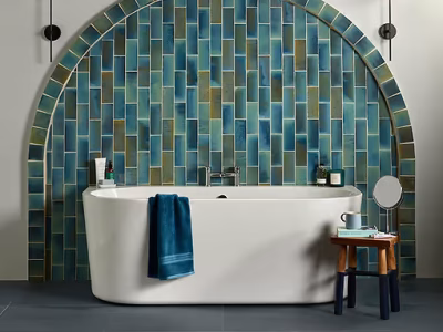 Ca'Pietra Pottery Porcelain Ocean Blue