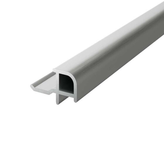 Aqua Wall Panel Outer Corner Trim Chrome